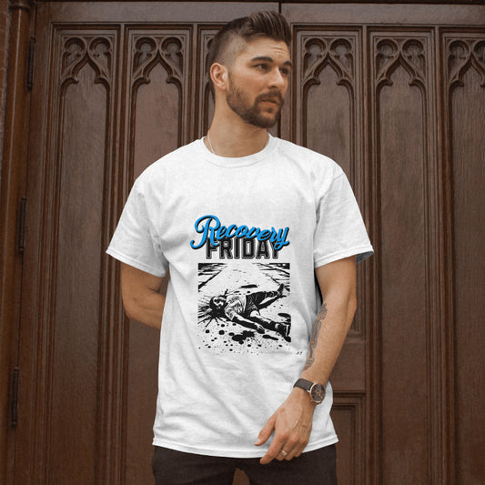 Heavyweight Cotton T-Shirt | Classic Fit Casual Wear | Everyday Essential Recovery Friday